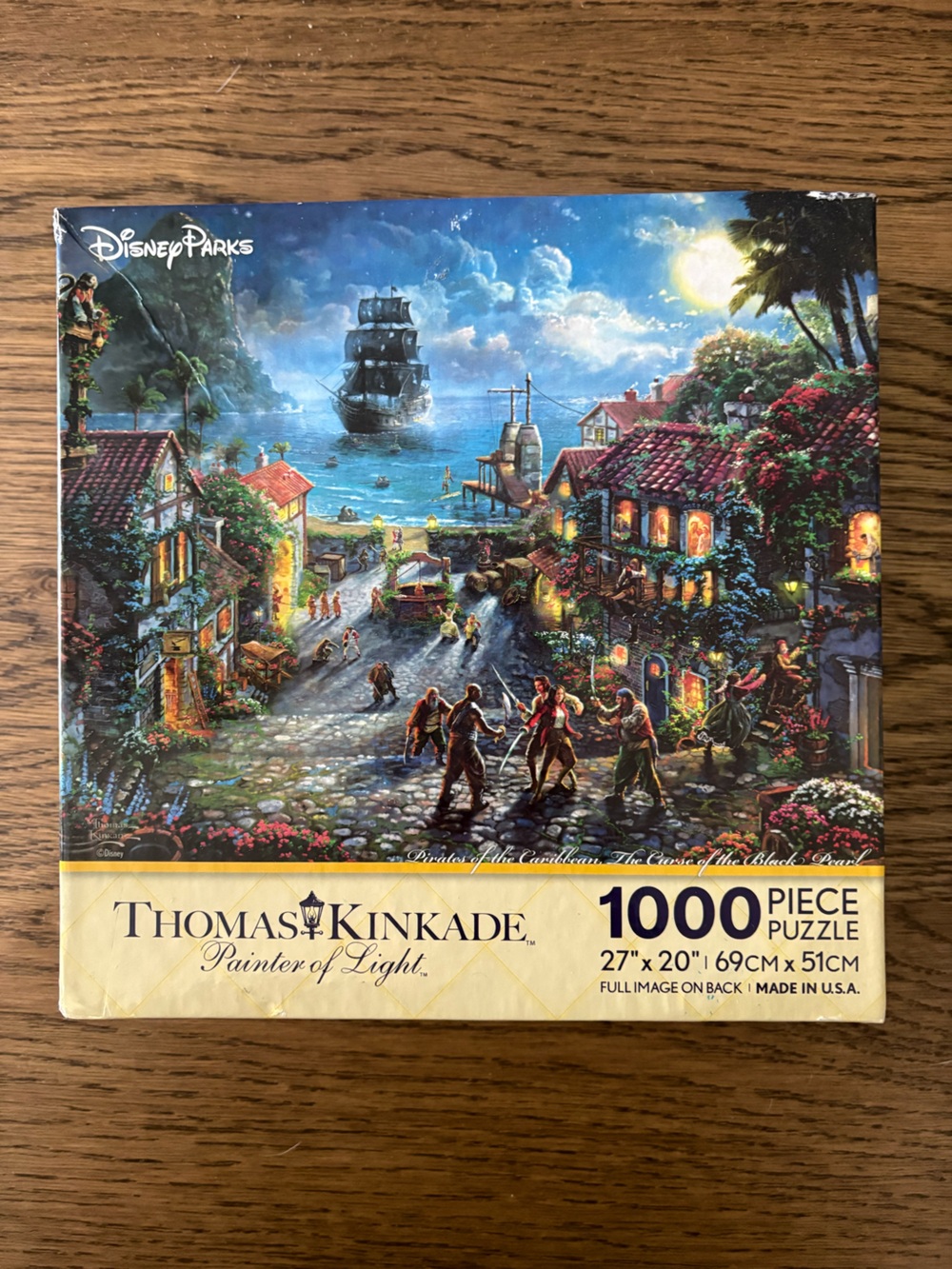 Thomas Kinkade pirates of the Caribbean puzzle